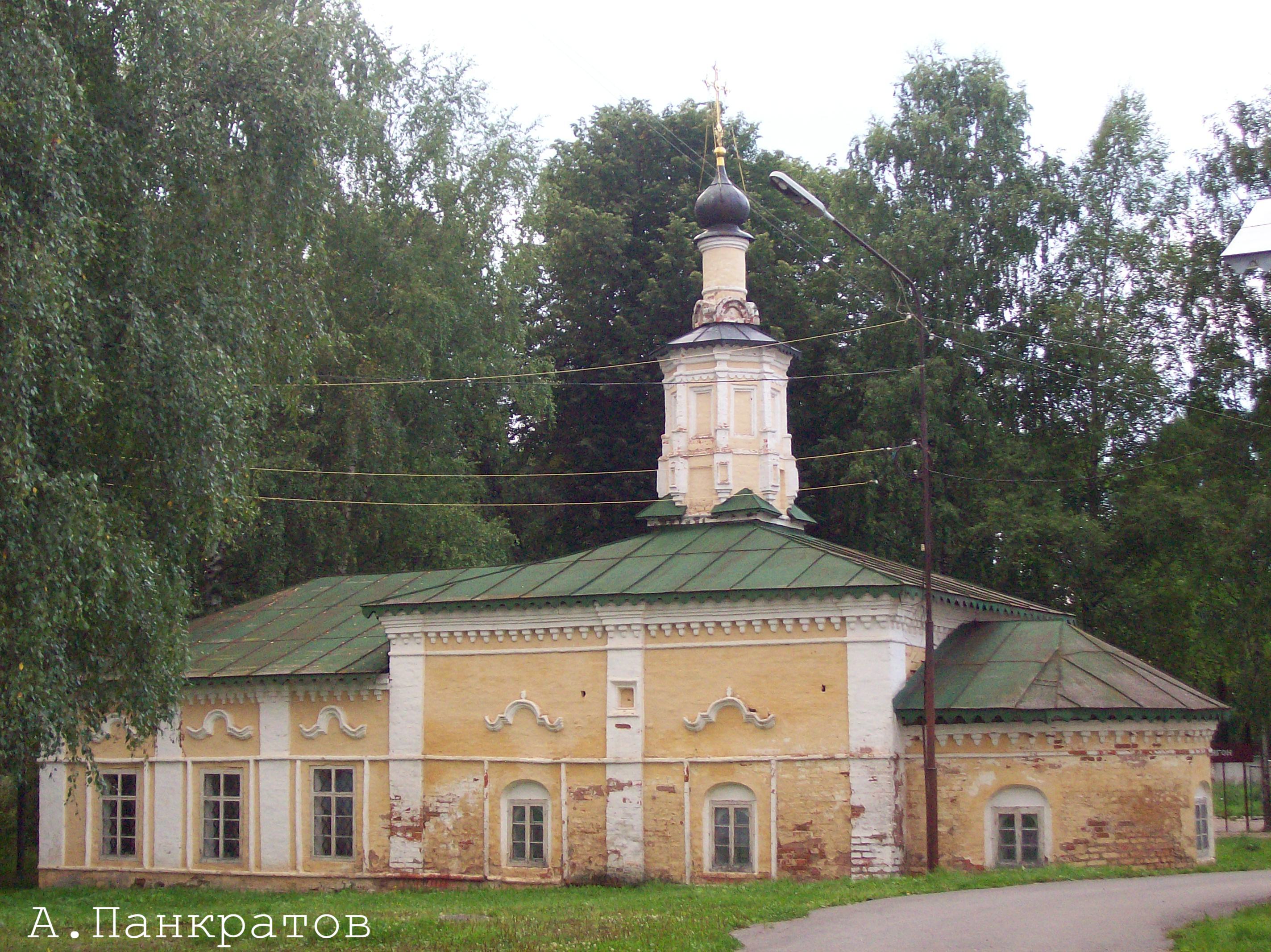 Великий Устюг. Михайло-Архангельский монастырь. Церковь Преполовения Пятидесятницы, 1710